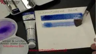 Winsor & Newton Artists' Water Colour paint Indanthrene Blue 321 Series 3