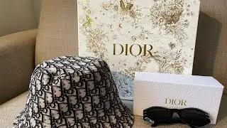 Unboxing Dior hat and sunglasses || menyambut summer dengan topi n kacamata baru