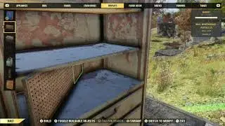 fallout 76 C.A.M.P. weapon display in cabinet