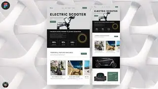 How to Create website in Figma  | Landing Page Design Tutorial 2023 |