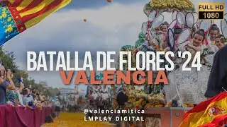 BATALLA DE FLORES 2024, VALENCIA | Más de 1 MILLON de CLAVELES naranjas del campo Valenciano.