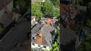 Tile Roof Tear-Off & Dry-In in Plantation, FL 🔨 #RoofingExperts #TileRoof #Roofing