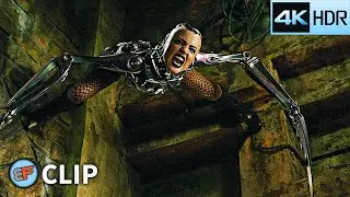 Alita vs Nyssiana & Grewishka - Fight Scene | Alita Battle Angel (2019) 4K HDR Movie Clip