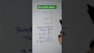 simplification || #mathematics #maths #youtubeshorts