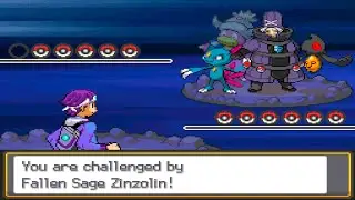 Pokemon Garbage Gold Deluxe - vs Team Plasma Zinzolin & Sickened Slowking (Raid at Slowking's Well)