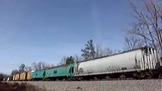 CSX Q549 freight train