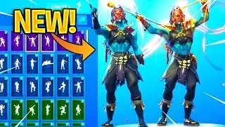 *NEW* SHAMAN Skin Showcase With Dance Emotes! Fortnite Battle Royale