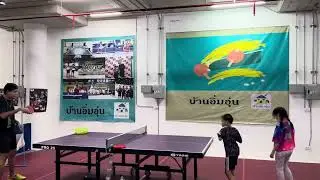 เรียนปิงปอง Table tennis for fun Pingpong for kid#pingpongtable