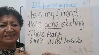 Clase 74 Present Perfect Contractions