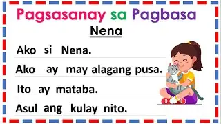 Pagsasanay sa Pagbasa ng mga Pangungusap Part 2 ll Teacher Ana  Online Learning