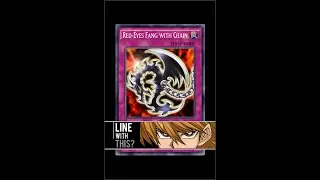 Yugioh Duel Links - Does Joey DM have a LINE with Red Eyes Fang with Chain?