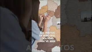 Push Pin France Map to track places you've visited 📍 | Trip Map #francetravel #wallart #traveldiary