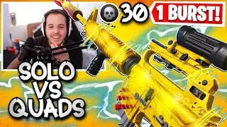 *NEW* WARZONE HUSKERRS [SOLO VS QUADS AMAZING MATCH!] HUSKERRS FFAR + M16 GAMEPLAY!
