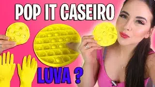 COMO FAZER FIDGET TOYS CASEIROS | DIY POP IT CASEIRO SEM E.V.A MUITO FACIL E RAPIDO | AMANDA AZEVEDO