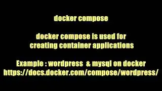 Docker compose