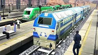 Impossible Air Train Driving Simulator 2020 - Level 15 END