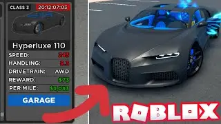 Buying the new Limited Hyperluxe 110 in Roblox Car Dealership Tycoon! ($8,000,000)