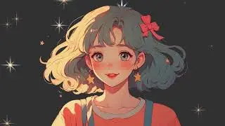Stellar Dreamscape: Synthwave Serenade with a Starry Princess | Retro Chillwave for Study & Play 🌌👑
