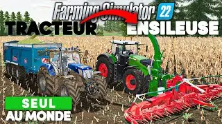 Farming Simulator 22 | Seul Au Monde S2 #16 | Transformer un tracteur en ENSILEUSE !