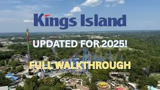 Complete Kings Island Walkthrough 2025 | Full Park Tour & Attractions