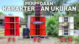 BENING !! DIBANDING CLA & F1 BEGINI PERBEDAAN KARAKTER BOX SUB F2 PREDATOR