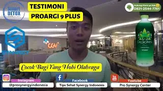 Testimoni Proargi 9 Plus Synergy Cocok Bagi Hobi Olahraga | Coach Anton Pelatih Atletik Nasional