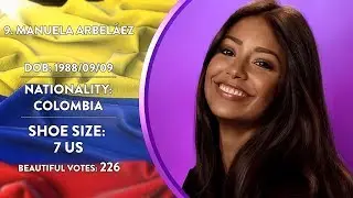 Most Beautiful feet - Colombia