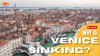 Underwater in a century? | The Sinking of Venice Explained #waitaminute #facts