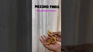 Baby wooden teether🐣👼🏻#meeshofinds #babyshorts #youtubeshorts #babyproducts #baby #ranafathii
