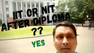 How to get admission in IIT or NIT after diploma???