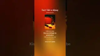 Don&rsquo;t Talk to Johnny #SwingBlues, #JazzyGroove, #SassyVocals, #Blues, #JazzyGuitar, #Heartbreak