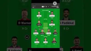 RR vs DC dream11 team|| DC vs RR dream 11 team #RRvsDC #DCvsRR #DREAM11 #TRENDING