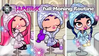 HUNTRIX New Morning Routine 🩷💛💜 Full Story Collection | Avatar World | PAZU