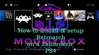 Как настроить и установить Retroarch на взломанную PS4.