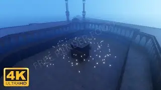 Swallow Birds Circulating the Kaaba | Free Islamic Stock Video | Free Render Footage | 4K Video
