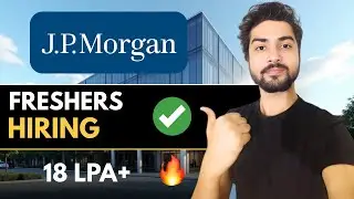 JP Morgan нанимает новичков🔥Подать заявку сейчас