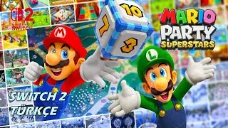 Mario Party Superstars [Switch 2] T&uuml;rk&ccedil;e #oyunumadokunma