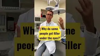 Why do people get filler under their eyes?#undereyefiller #fillersinjection #undereyedarkcircles