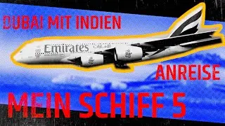 MEIN SCHIFF 5 &ndash; Dubai mit Indien 2020 - Anreise mit Sturm Sabine