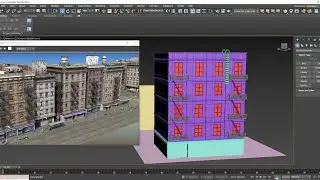 How To Model A Low Poly Urban Environment  in 3dsmax.
