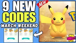 ⚡MARCH WEEKEND CODES⚡POKEMON GO PROMO CODES 2025 - POKEMON GO CODES 2025 - CODE POKEMON GO