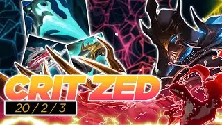 CRIT ZED! ZED MID VS VLADIMIR - LEAGUE OF LEGENDS ITA