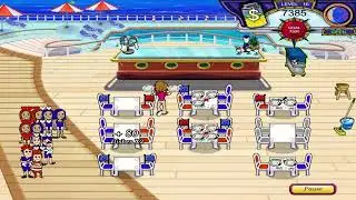 Diner Dash 3: Flo on the Go - Level #10 - Cruise Ship X