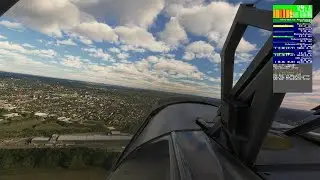 Fighter jet through Heathrow MSFS 2020 Performance | 9800X3D + 7900 XTX