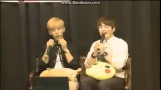 Daehyun Live Talk - Daehyung Aegyo
