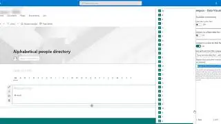 [Demo] Build a people directory using alphabetical verticals and SharePoint Search data source