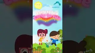 Early To Bed Early To Rise | Educative Rhymes | Nursery Rhymes For Kids☀️
