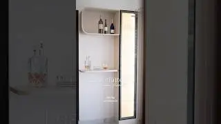 Stylish Home Bar Counter Design | Chennai Interiors