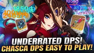 Questionable DPS? Chasca's Best Build! | Genshin Impact Indonesia