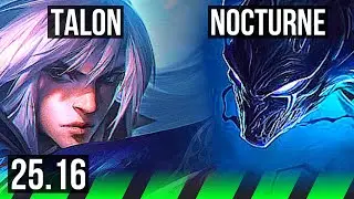 TALON vs NOCTURNE (JGL) | KR Master | 25.16